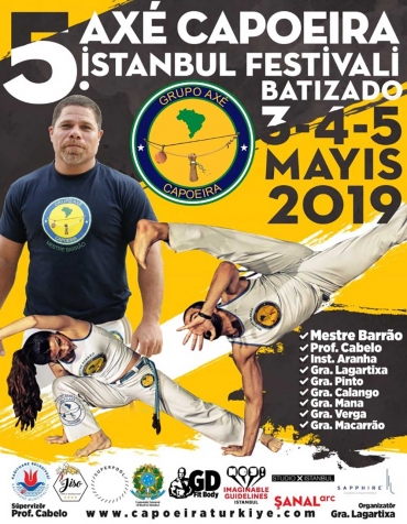5. Axé Capoeira İstanbul Festivali & Batizado