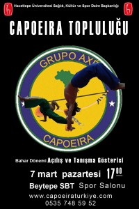 H.Ü Capoeira Topluluğu Axé Capoeira Türkiye
