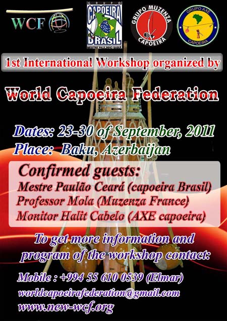 World Capoeira Federation-Azerbaijan Workshop
